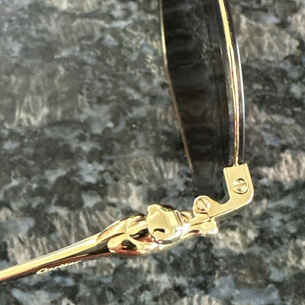 Cartier 58mm Panthère de Cartier Hexagonal Sunglasses. New Full Kit. Msrp $1295 - Picture 11 of 13